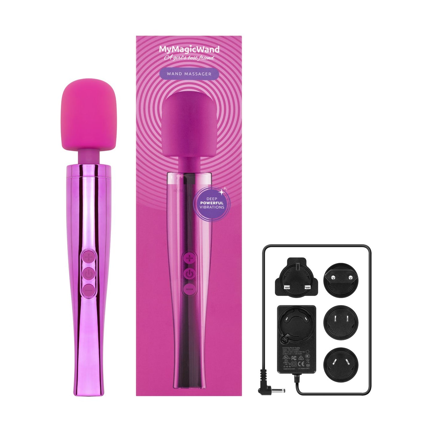 MyMagicWand - Wand Massager - Pink – Wand Vibrator