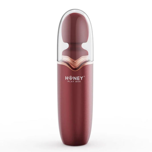 HoneyPlayBox – Stormi Heating Wand Vibrator – Red – Warming Wand Vibrator