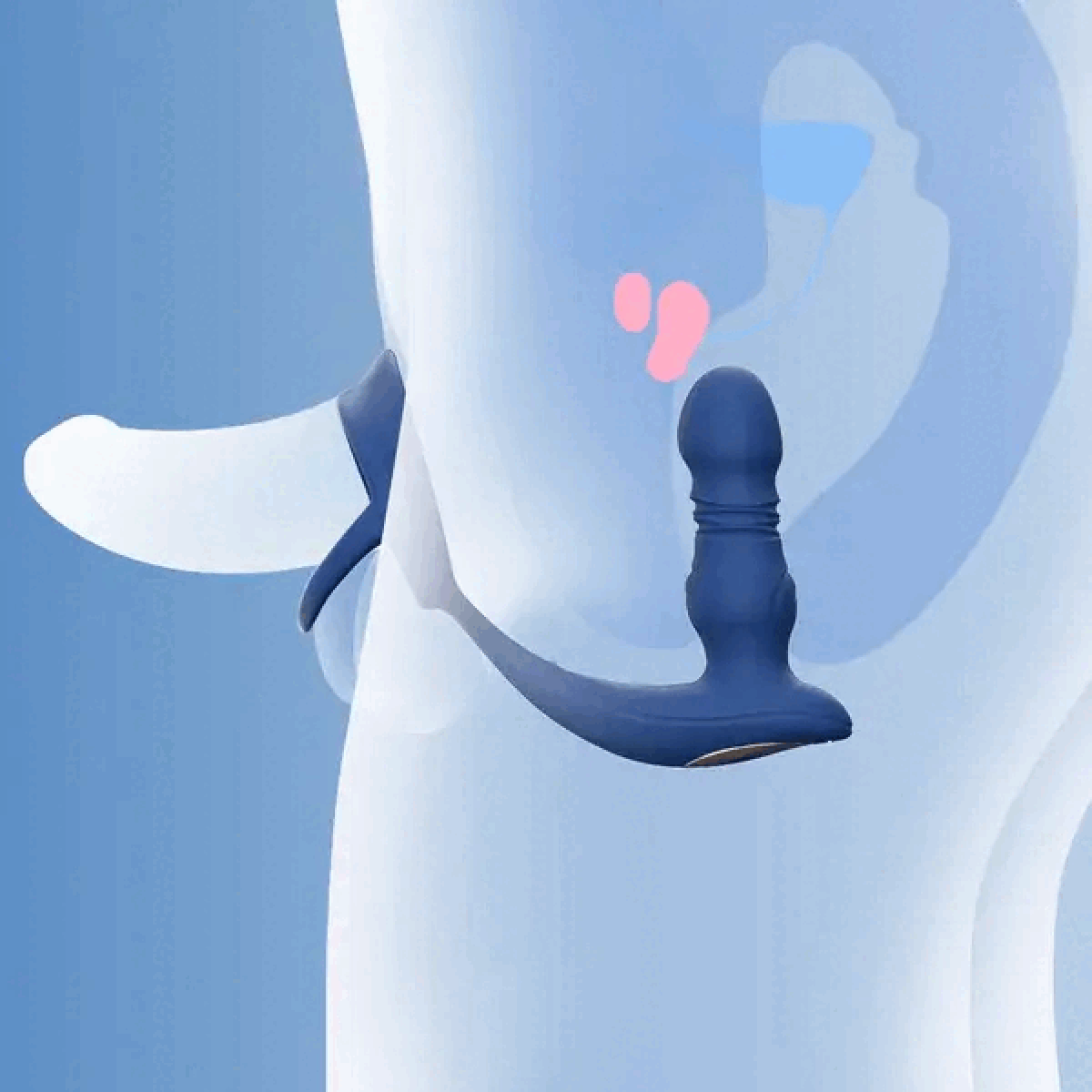 HoneyPlayBox – Cyrus Thrusting Prostate Vibrator – Black