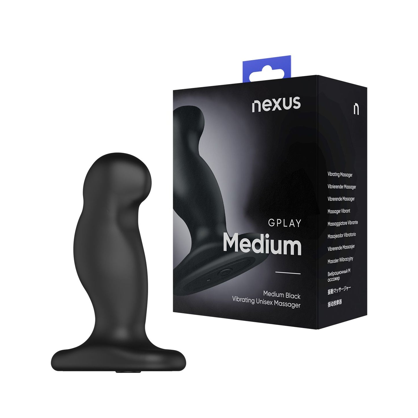 Nexus G-Play+ Unisex Vibrator - Medium
