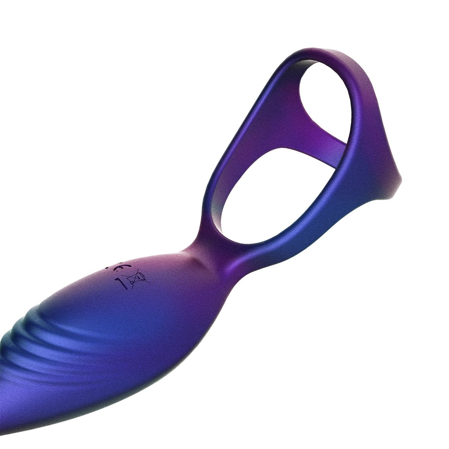 Hueman - Deep Impact Cock & Ball Ring - Thrusting Prostate Stimulator – Prostate Vibrator