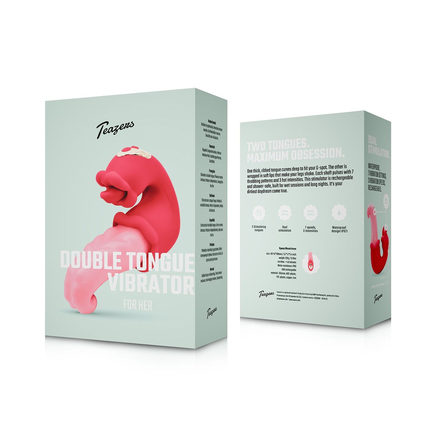 Double Tongue Vibrator | Teazers