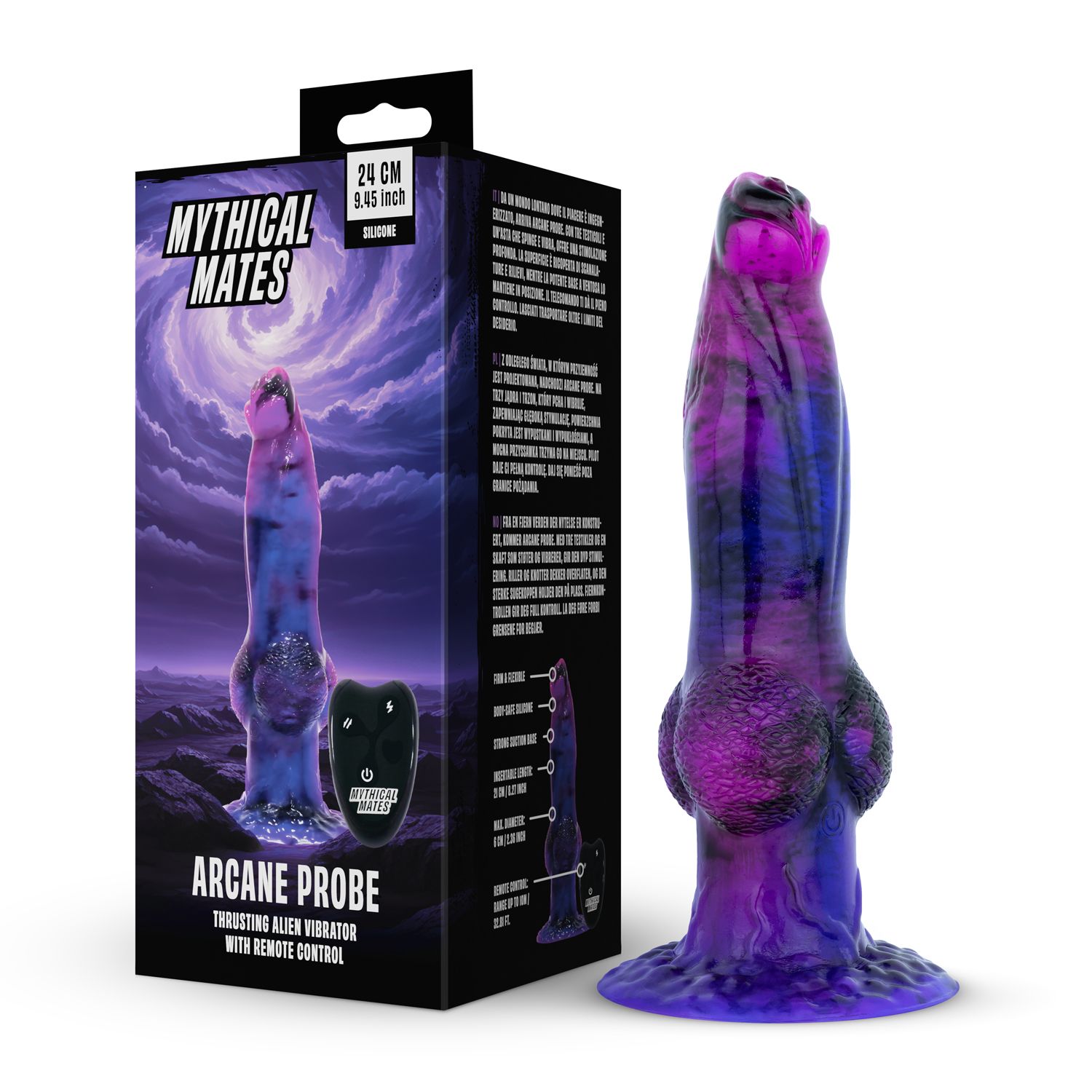 Arcane Probe Thrusting with Remote 9.4 Inch (24 cm) | Mythical Mates