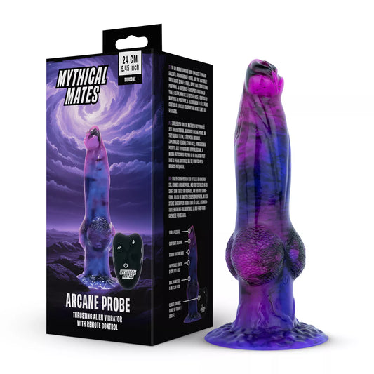 Mythical Mates - Arcane Probe Thrusting with Remote - 24 cm