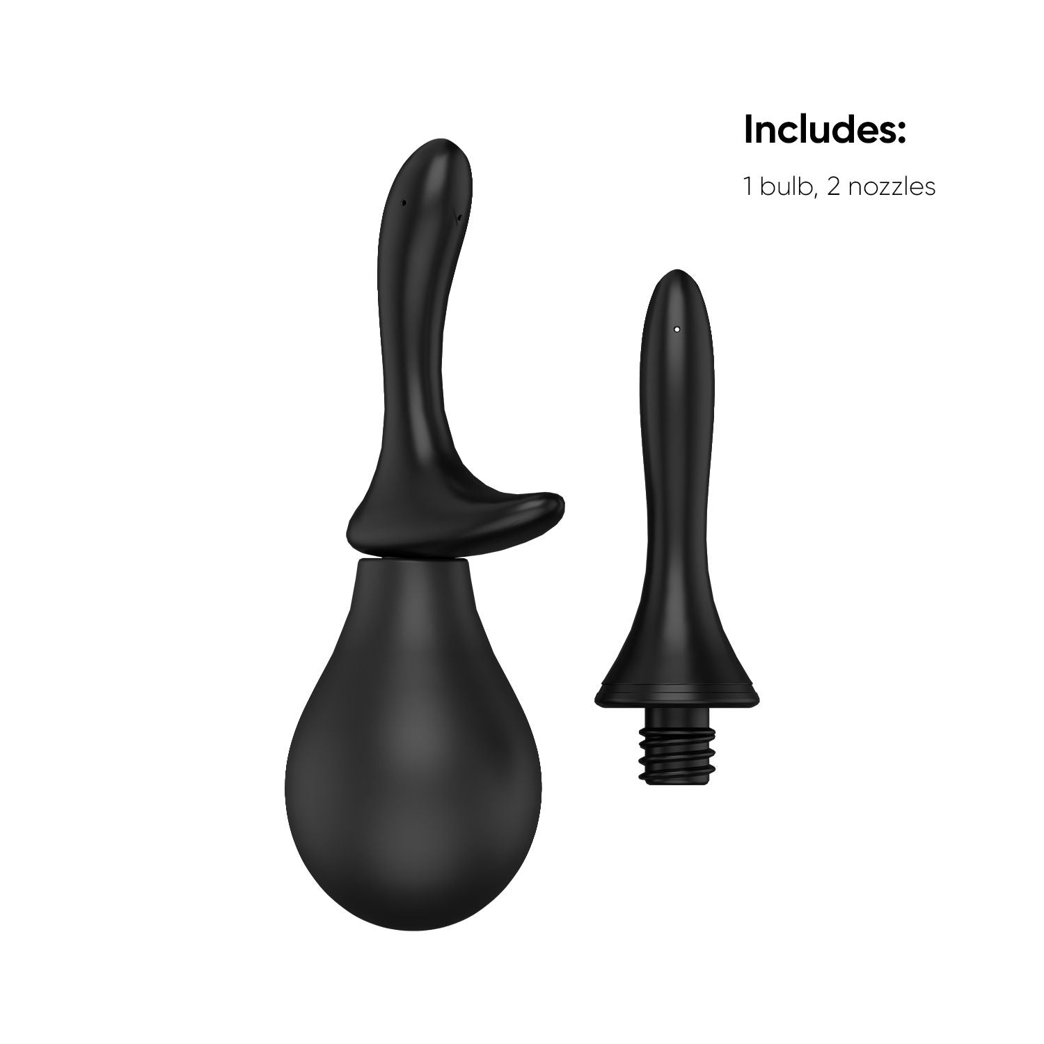Nexus - Intimate Shower Set with Two Silicone Nozzles