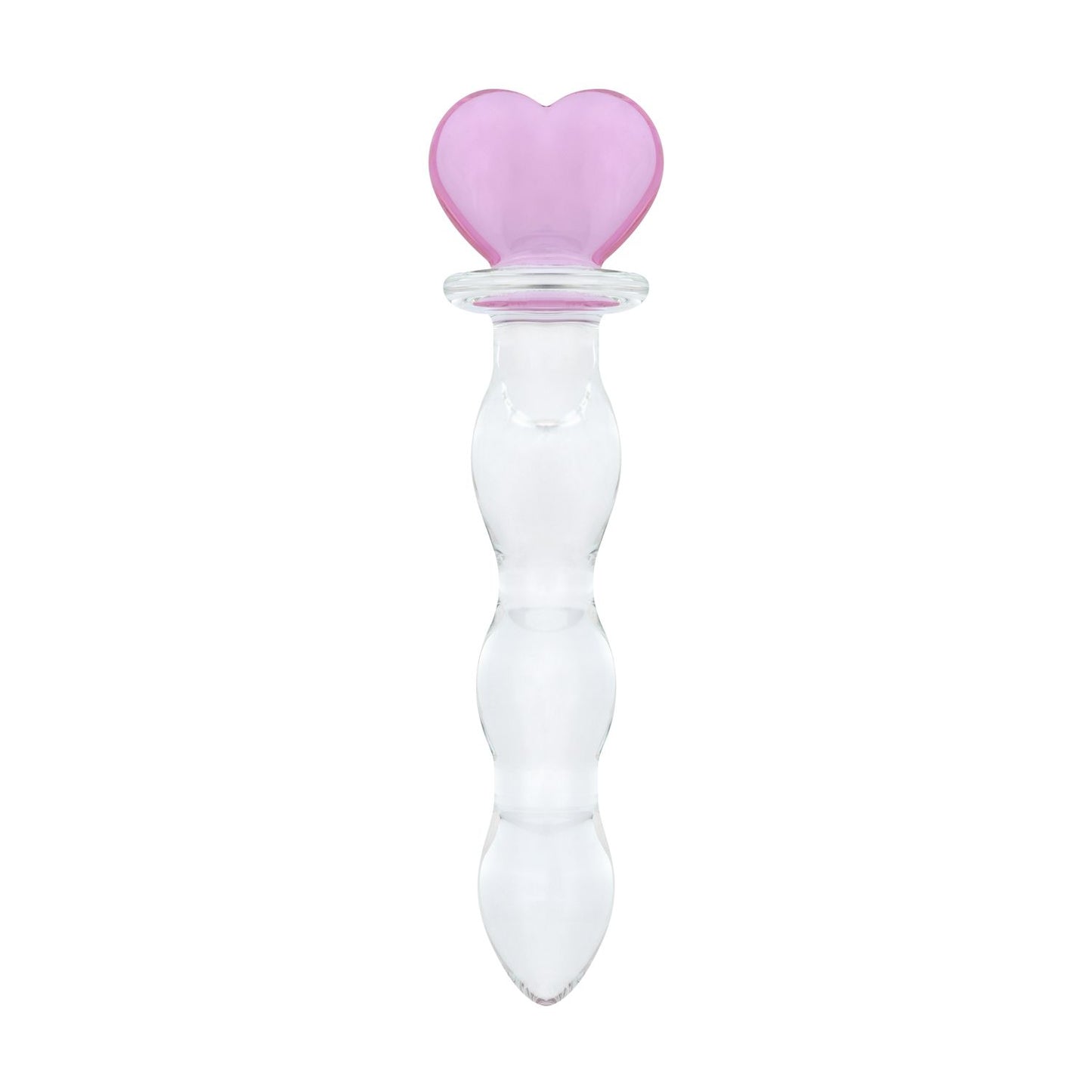 No. 35 Glass Dildo Heart Shape 7.4 Inch (18.8 cm) | Gildo