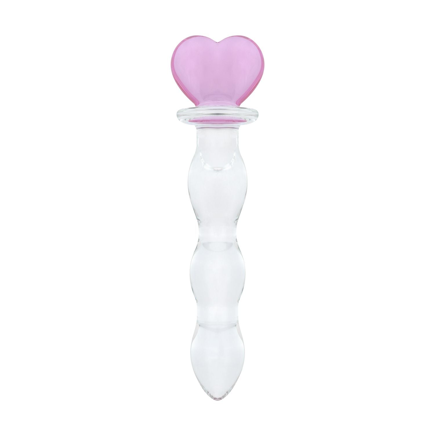 No. 35 Glass Dildo Heart Shape 7.4 Inch (18.8 cm) | Gildo