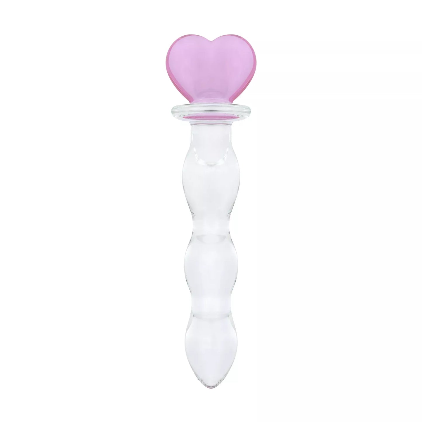 Gildo - No. 35 Glass Dildo Heart Shape - 18.8 cm