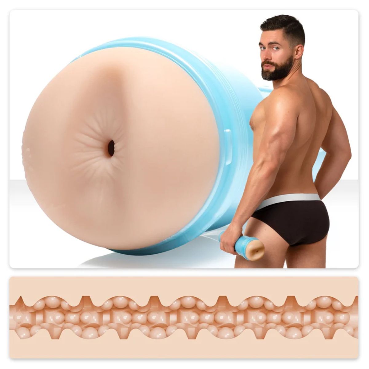 Fleshjack Boys Griffin Barrows Cake masturbator by Fleshlight