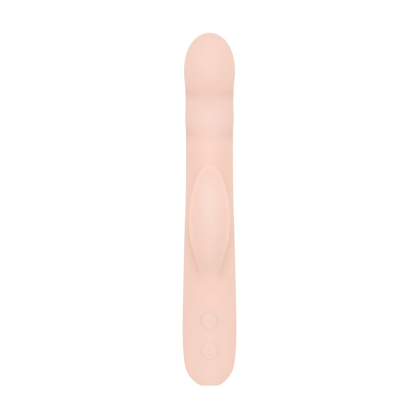 Good Vibes Only - Thrusting Vibrator - Soft Silicone - Pink – Silicone Vibrator