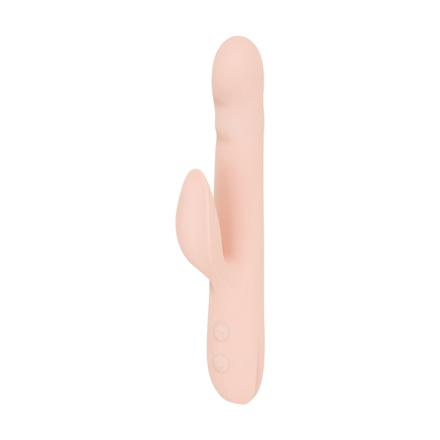 Good Vibes Only - Thrusting Vibrator - Soft Silicone - Pink – Silicone Vibrator