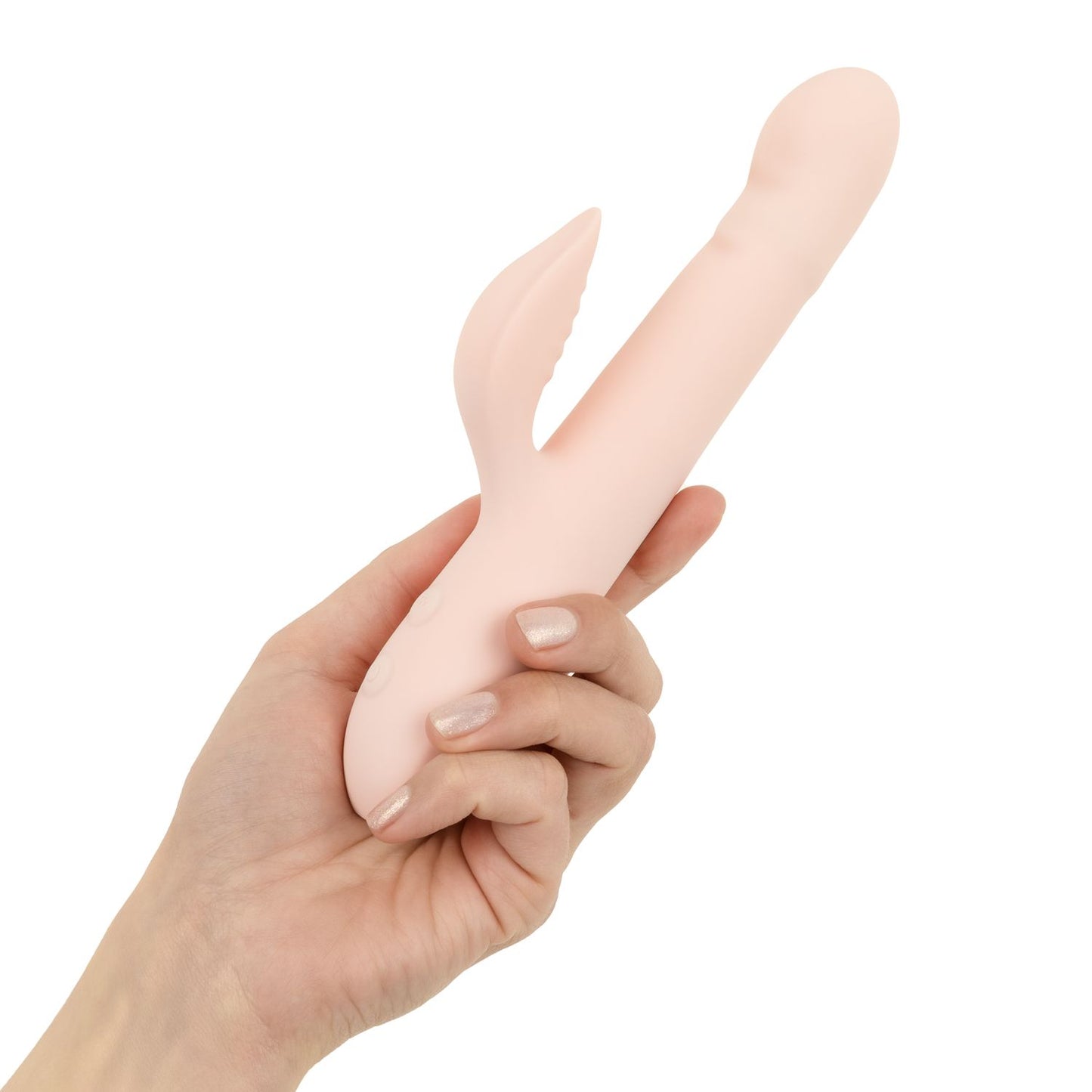 Good Vibes Only - Thrusting Vibrator - Soft Silicone - Pink – Silicone Vibrator