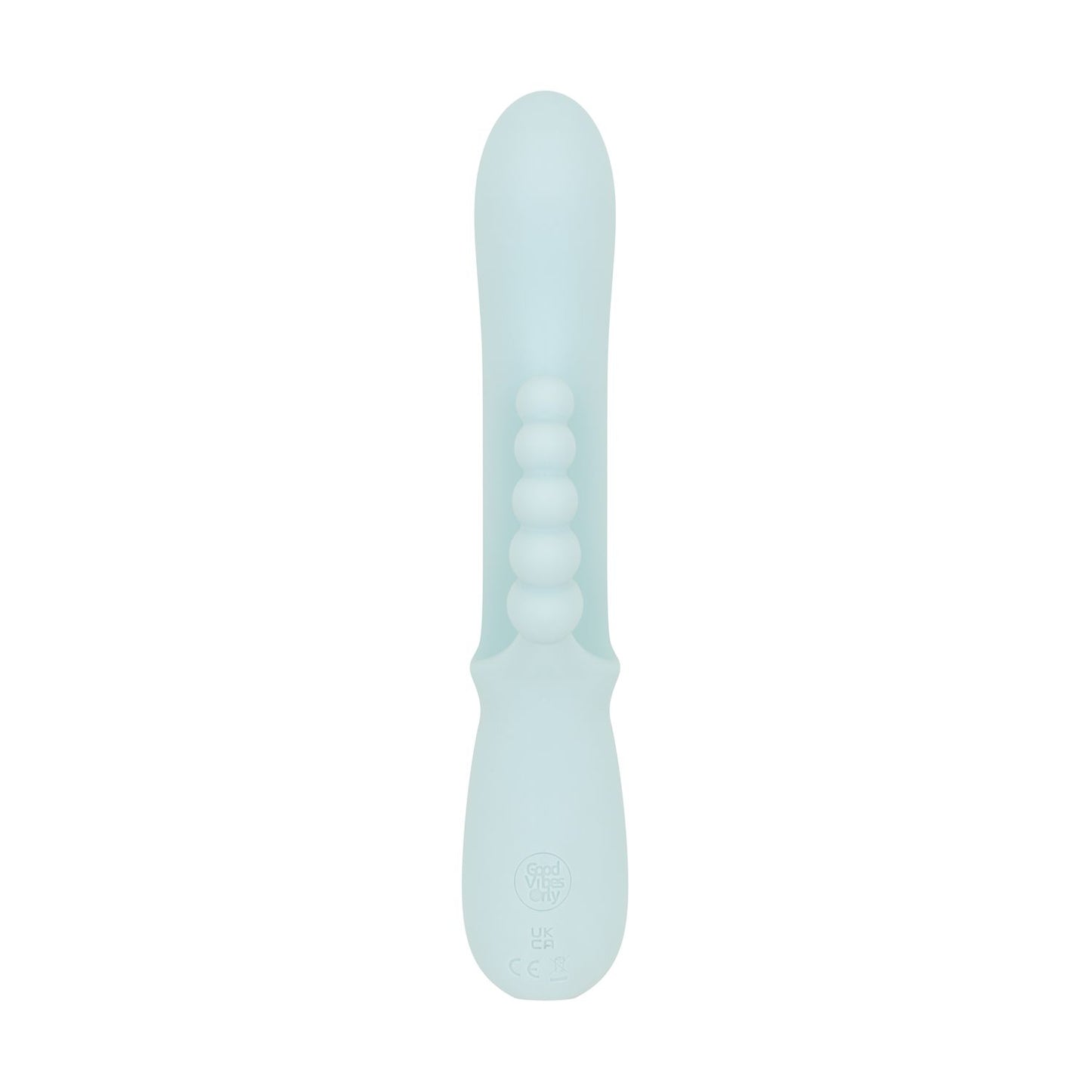 Good Vibes Only - Triple Stimulation Vibe - Soft Silicone - Blue – Rabbit Vibrator