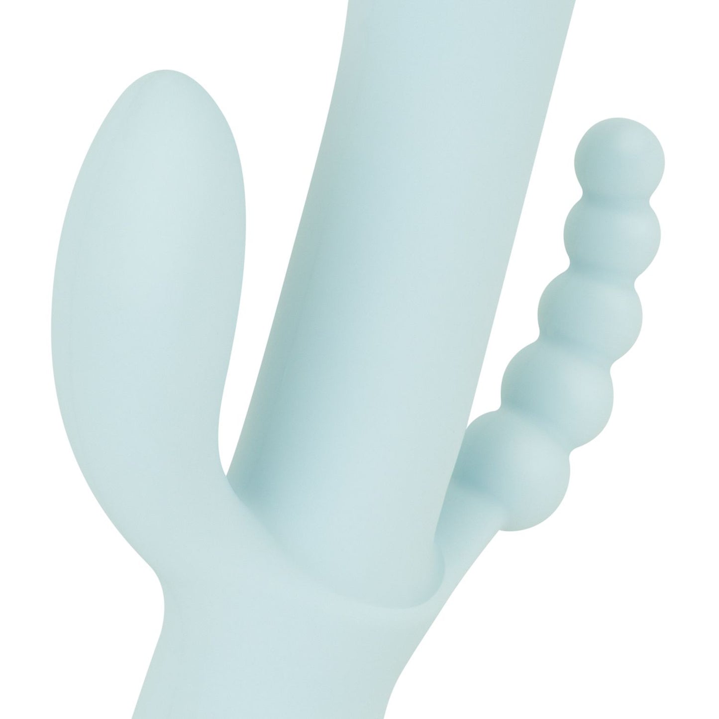 Good Vibes Only - Triple Stimulation Vibe - Soft Silicone - Blue – Rabbit Vibrator