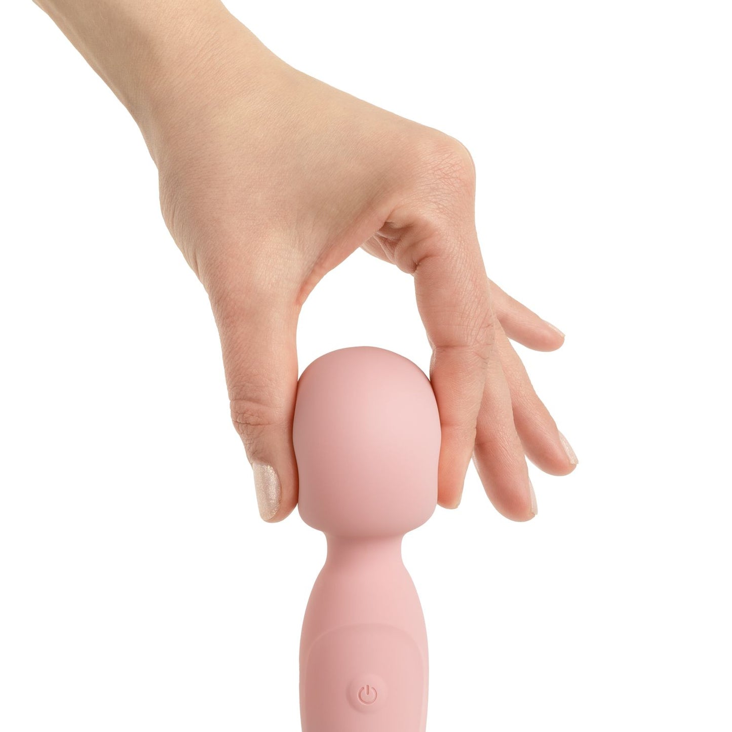 Good Vibes Only - Double-Sided Wand Vibrator - Soft Silicone - Pink – Silicone Wand Vibrator