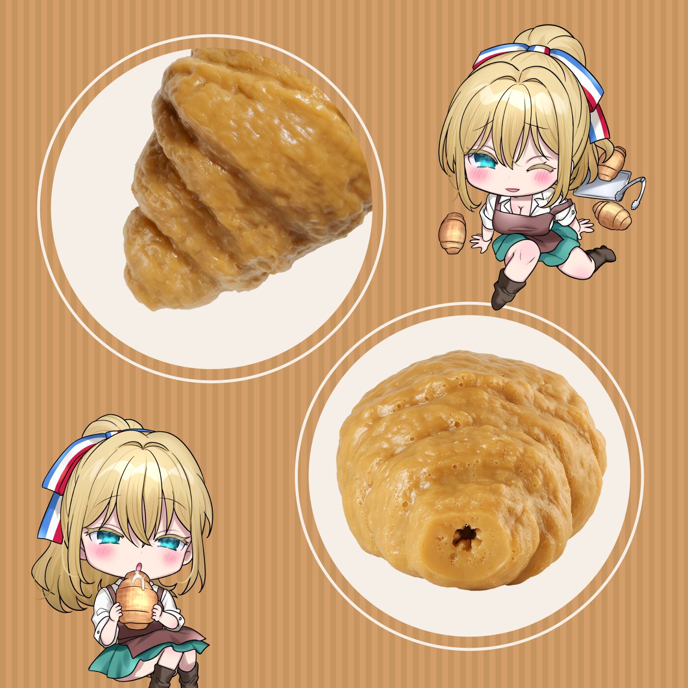 Seiraku Toys – Masturbador Pão do Êxtase – Croissant