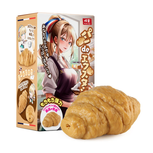 Seiraku Toys – Bread of Ecstasy Masturbator – Croissant – Male Masturbator