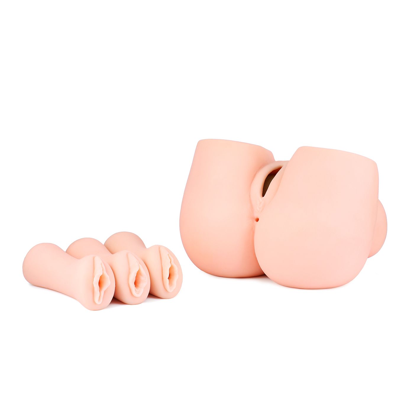 Seiraku Toys – The Three Ages Masturbator – Peach – Male Masturbator