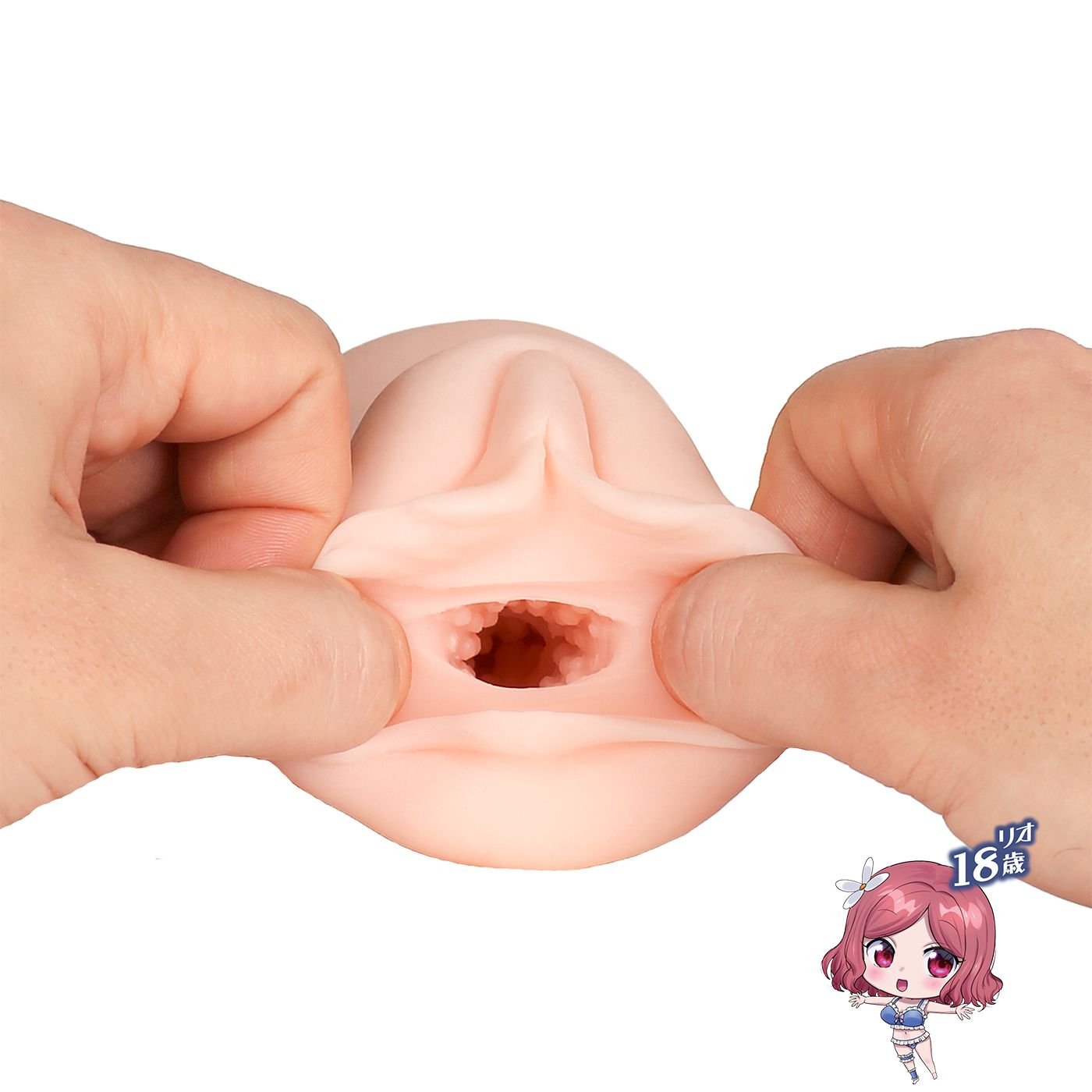 Seiraku Toys – The Three Ages Masturbator – Peach – Male Masturbator