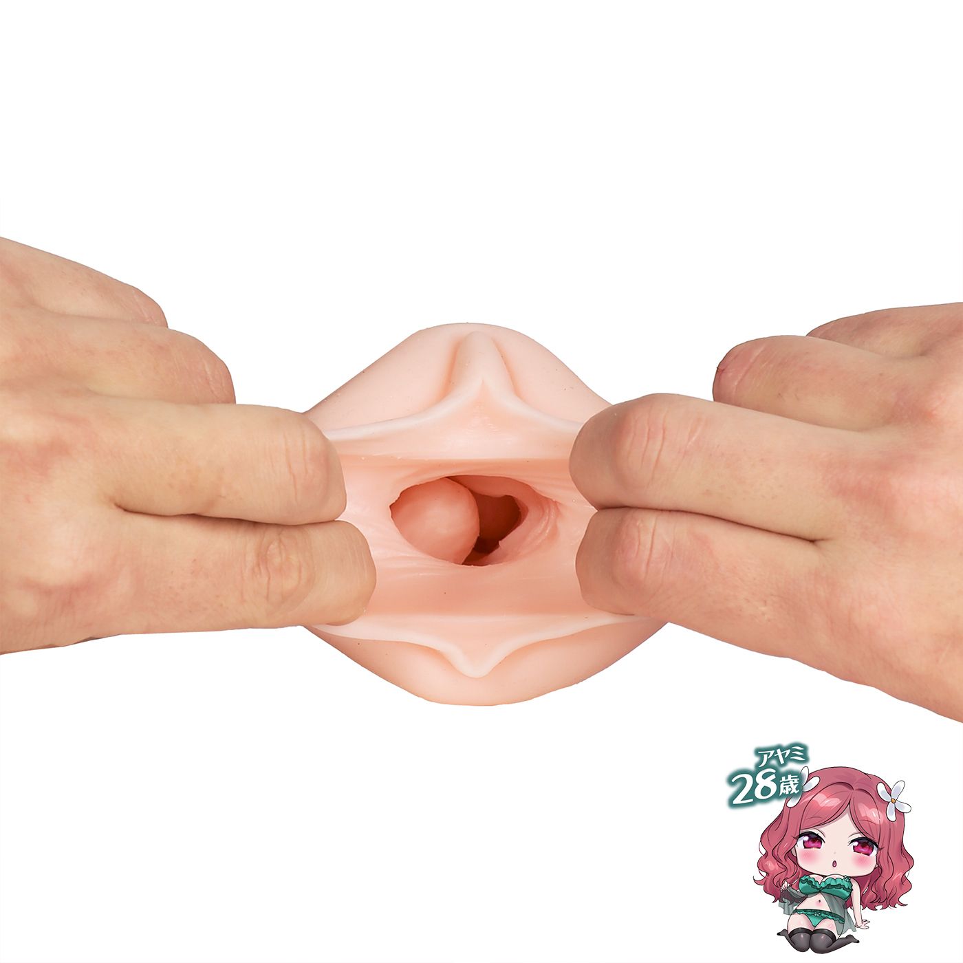 Seiraku Toys – The Three Ages Masturbator – Peach – Male Masturbator