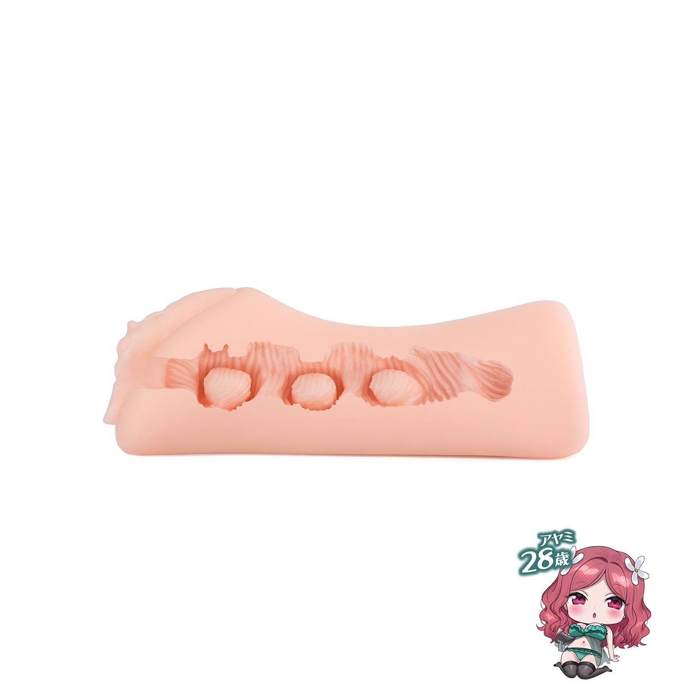 Seiraku Toys – The Three Ages Masturbator – Peach – Male Masturbator