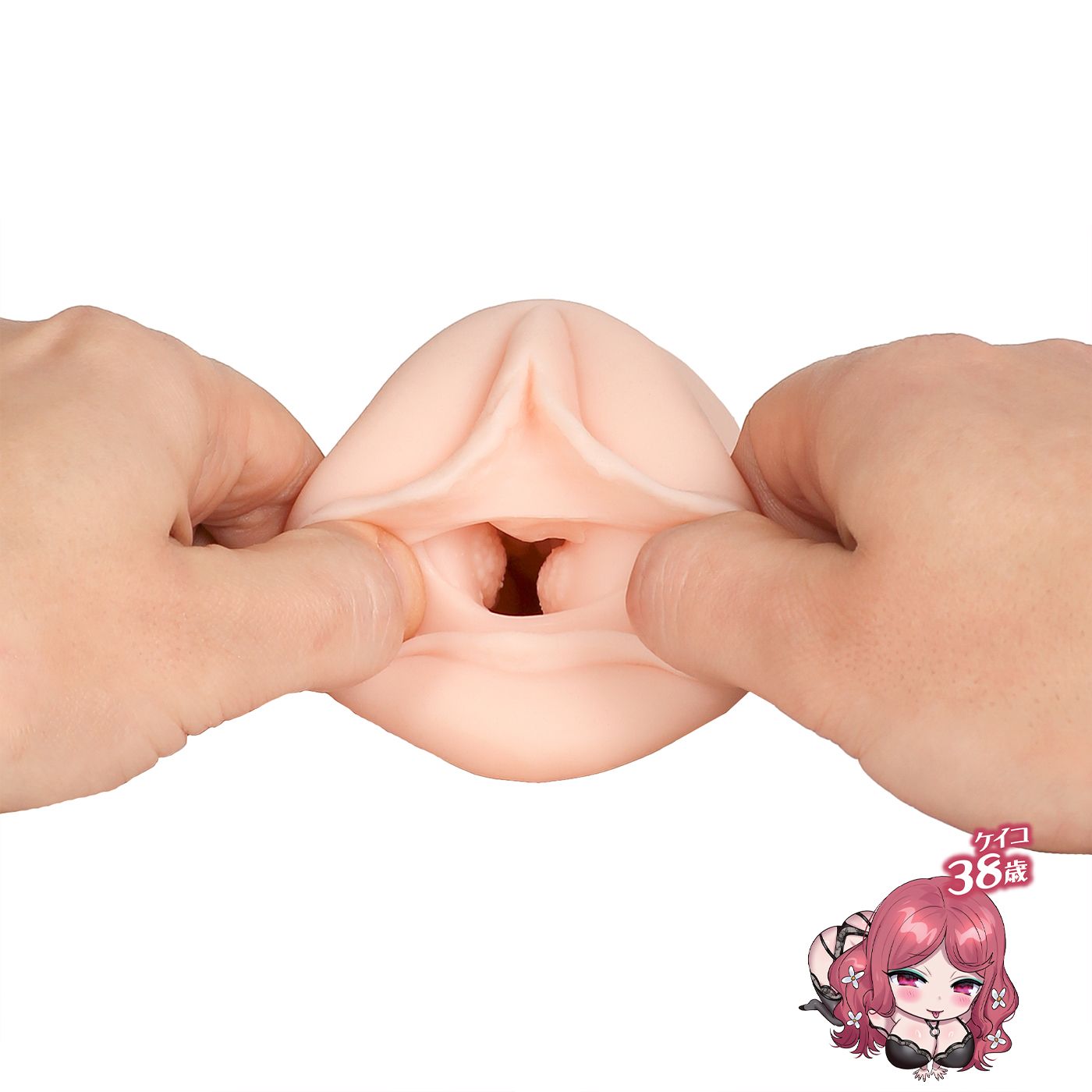 Seiraku Toys – The Three Ages Masturbator – Peach – Male Masturbator