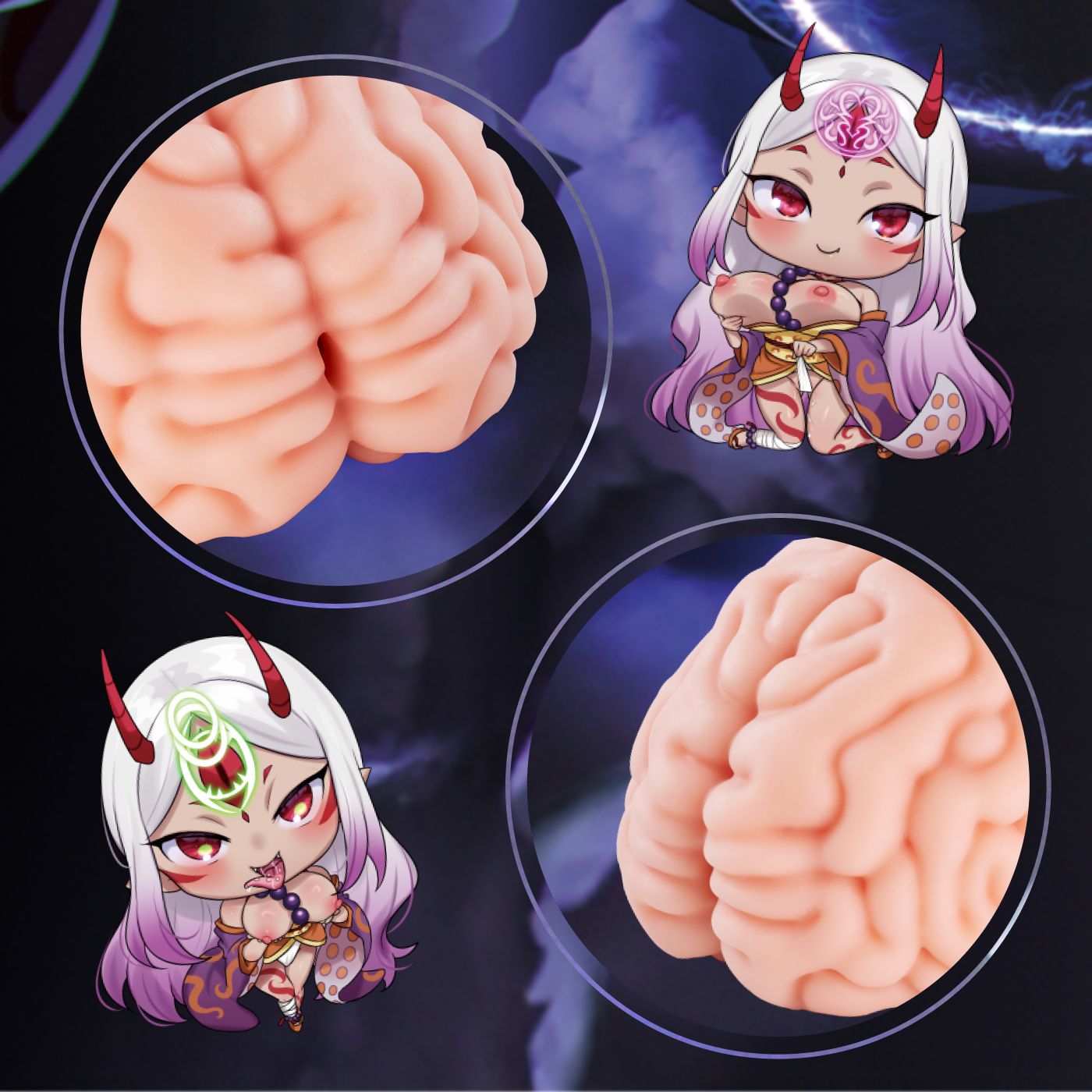Xtc Japan – Brain Hacker DX Masturbator – Peach – Male Masturbator