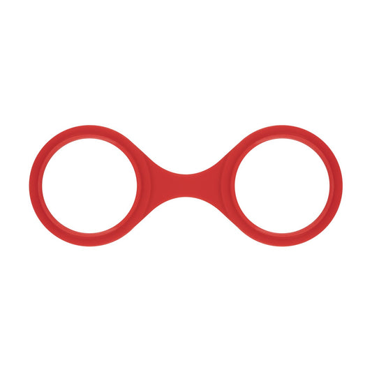 EasyToys - Flexible Silicone Handcuffs - Red – Bondage Handcuffs