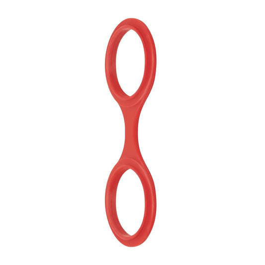 EasyToys - Flexible Silicone Handcuffs - Red – Bondage Handcuffs