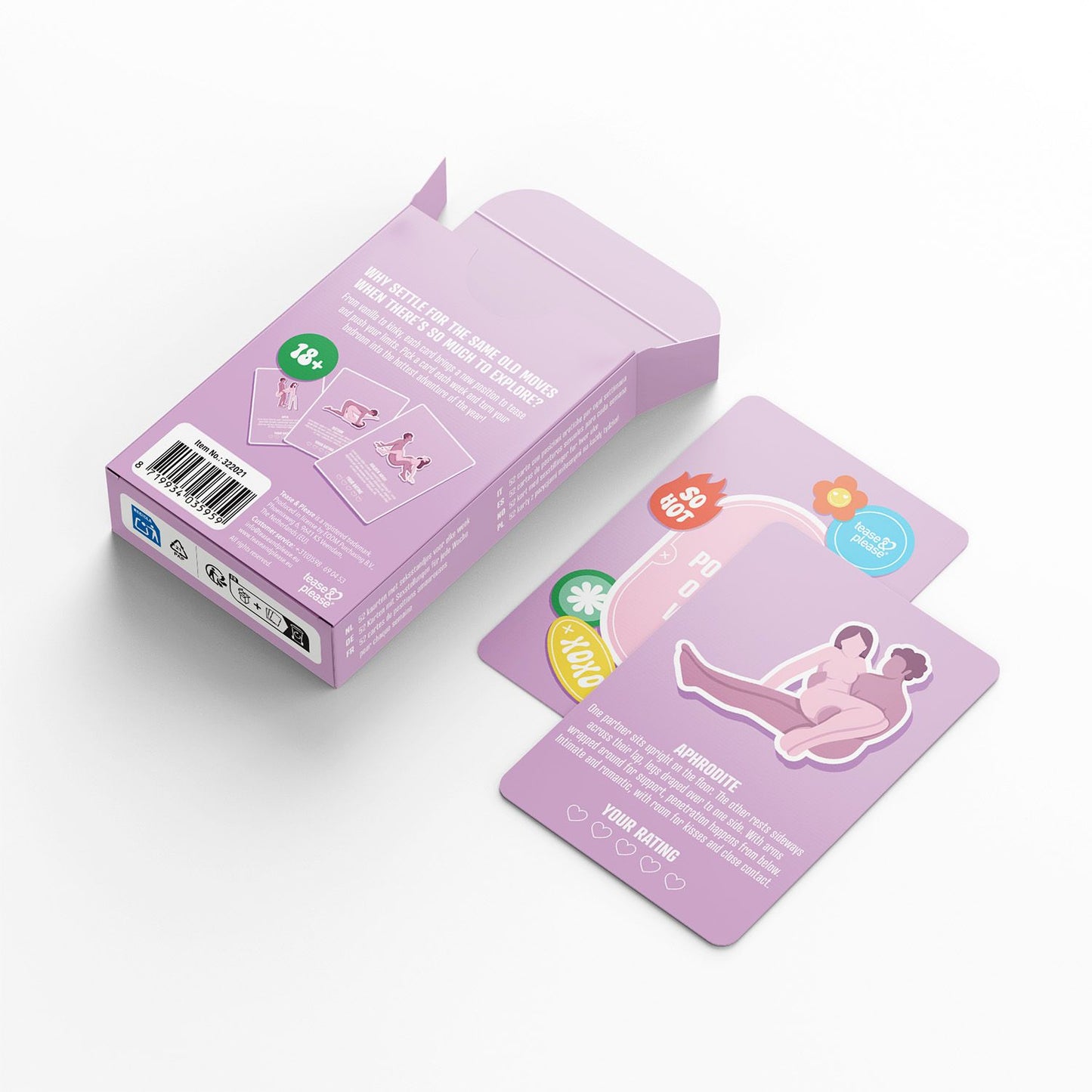 Tease & Please - Sex Position Of The Week Card Game – Sex Game