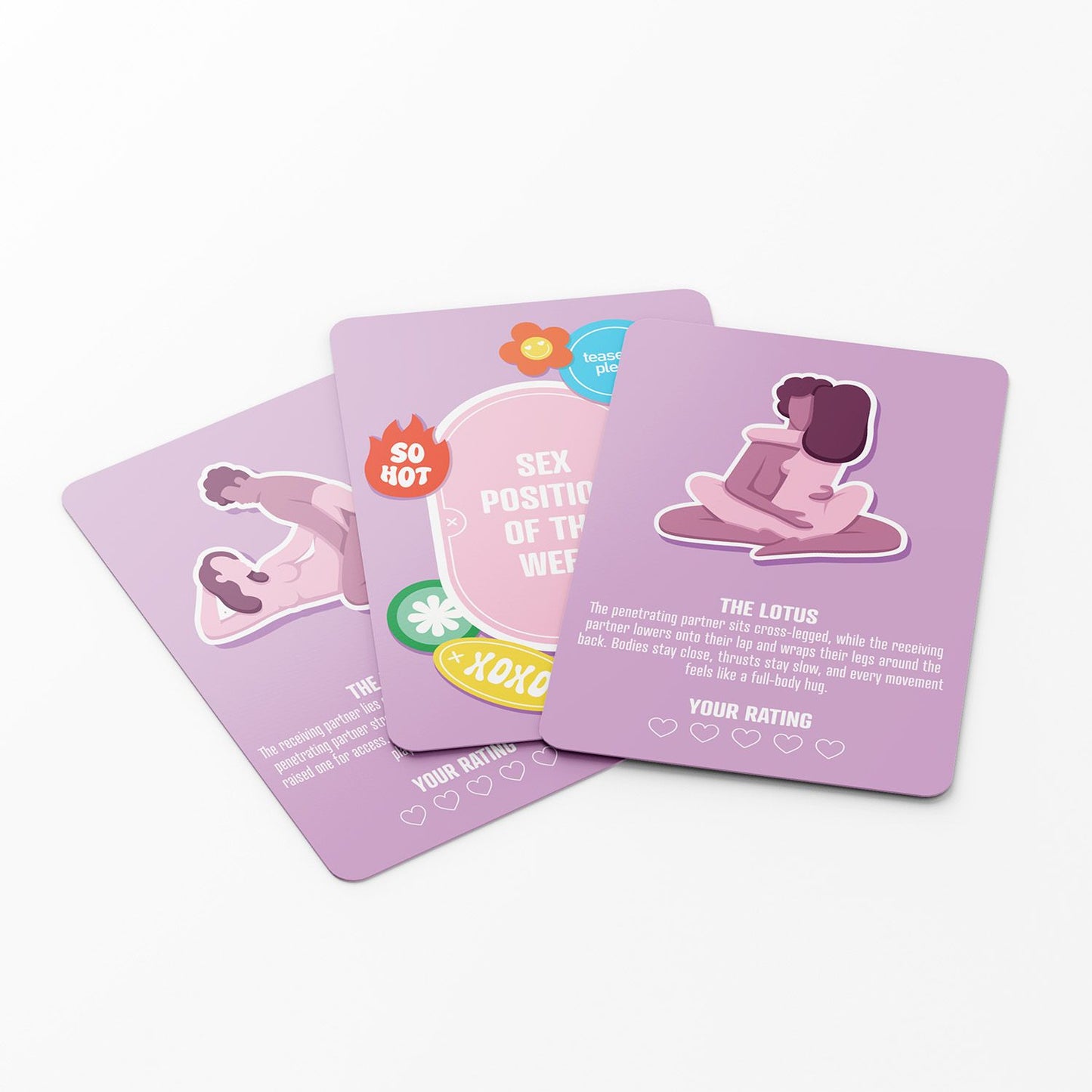 Tease & Please - Sex Position Of The Week Card Game – Sex Game