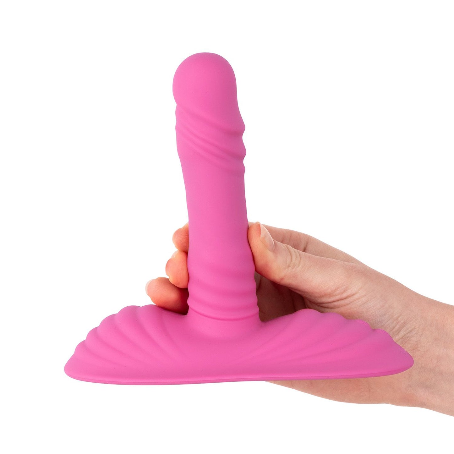 Teazers - Thrusting Pad Vibrator + remote control - Pink – Remote Control Vibrator
