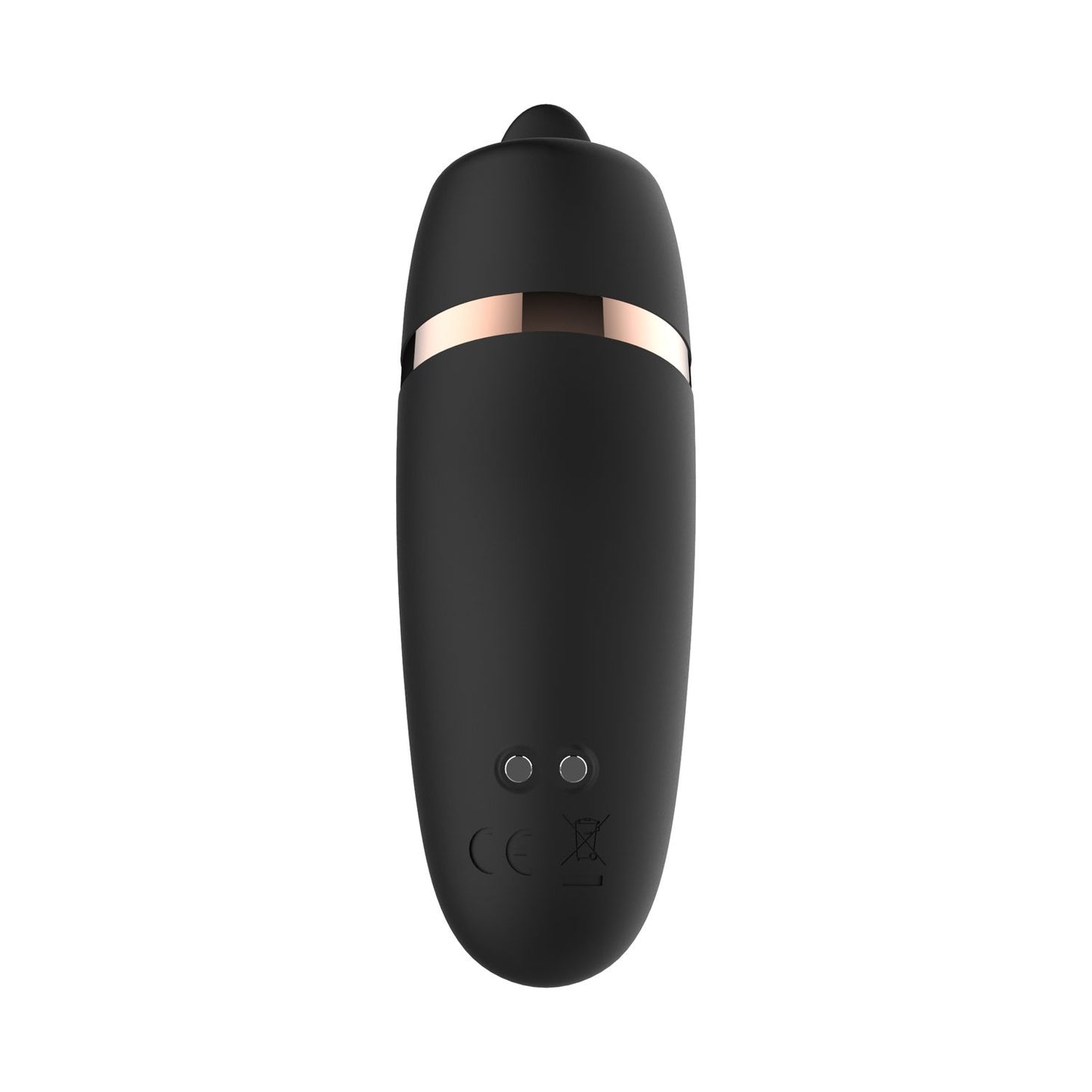 Rosy Gold – Estimulador Lambedor com Caixa de Carregamento de Luxo – Preto