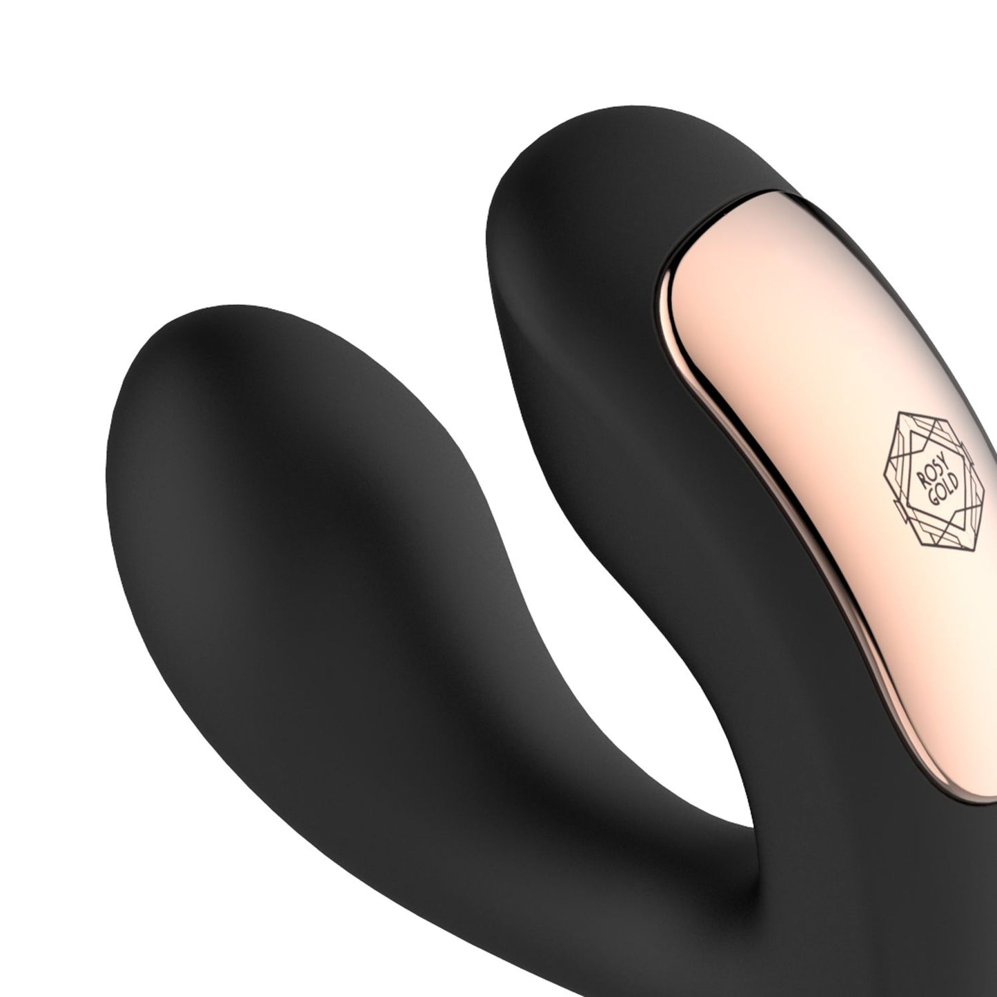 Rosy Gold – Vibrador Portátil com Estojo de Carregamento de Luxo – Preto