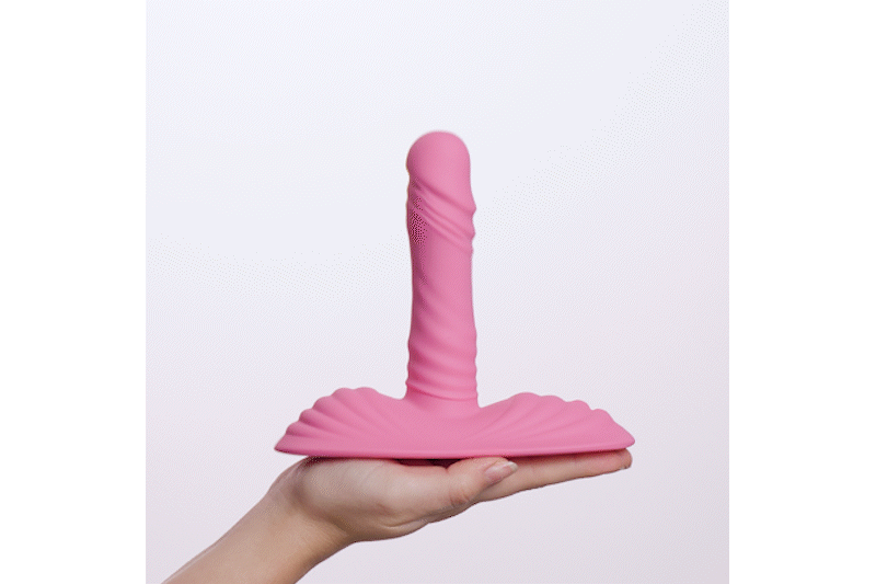 Teazers - Thrusting Pad Vibrator + remote control - Pink – Remote Control Vibrator