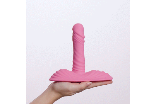Teazers - Thrusting Pad Vibrator + remote control - Pink – Remote Control Vibrator
