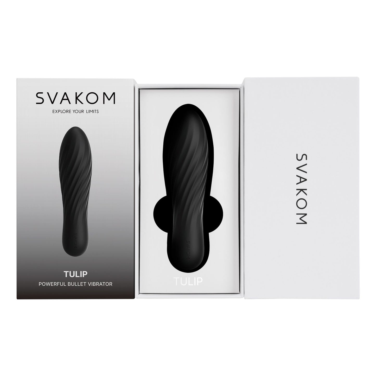 SVAKOM - Tulip Powerful Vibrator - Black