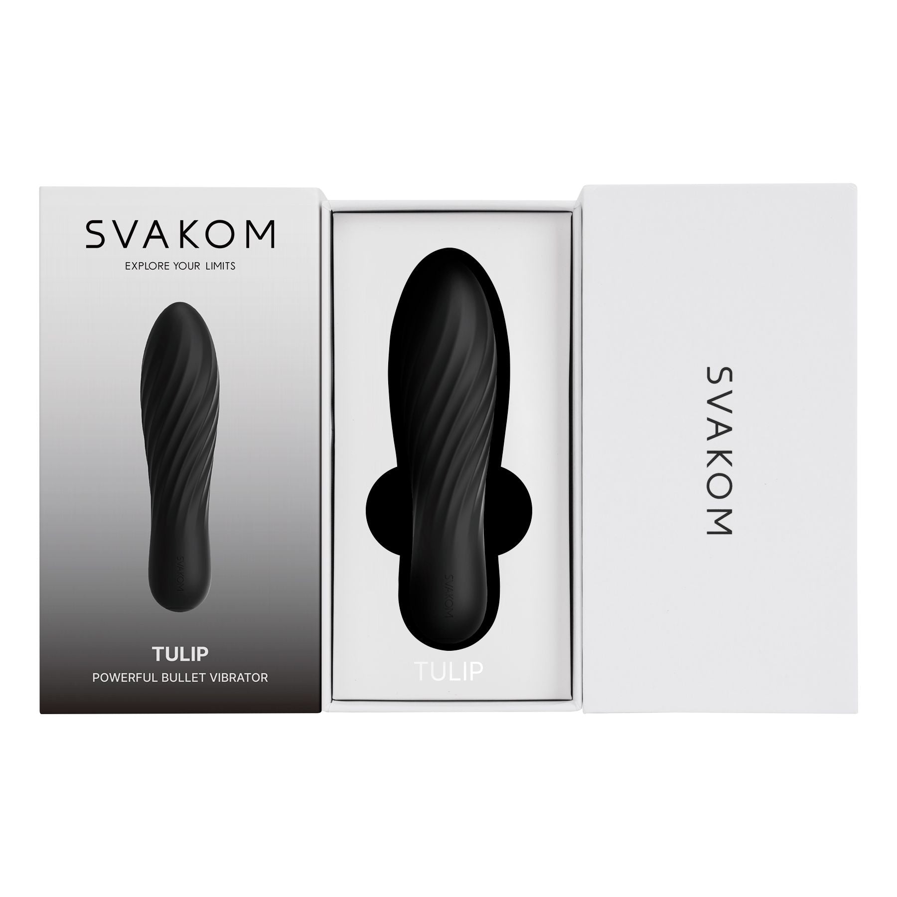 SVAKOM - Tulip Powerful Vibrator - Black