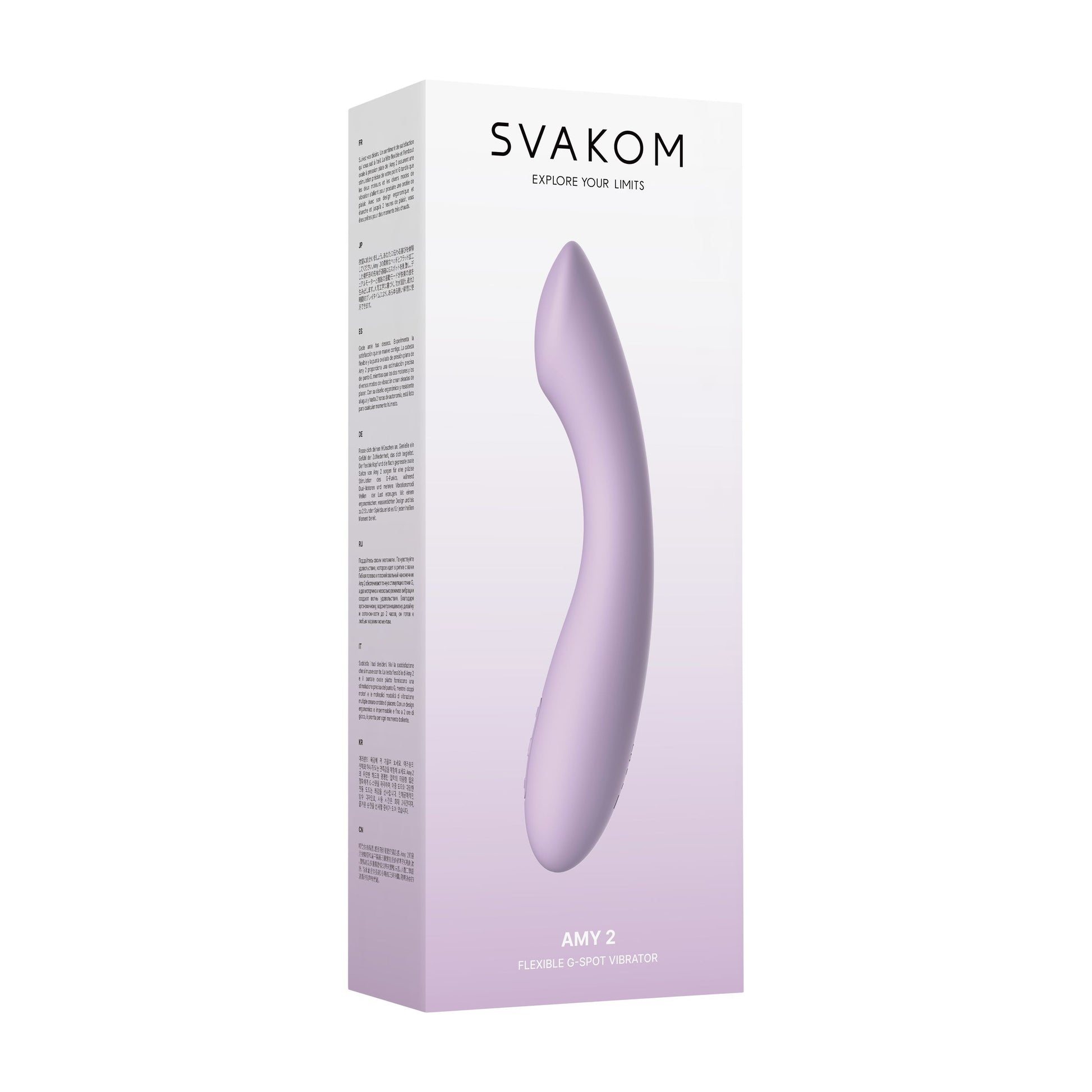SVAKOM Amy 2 - G-Spot Vibrator - Lilac