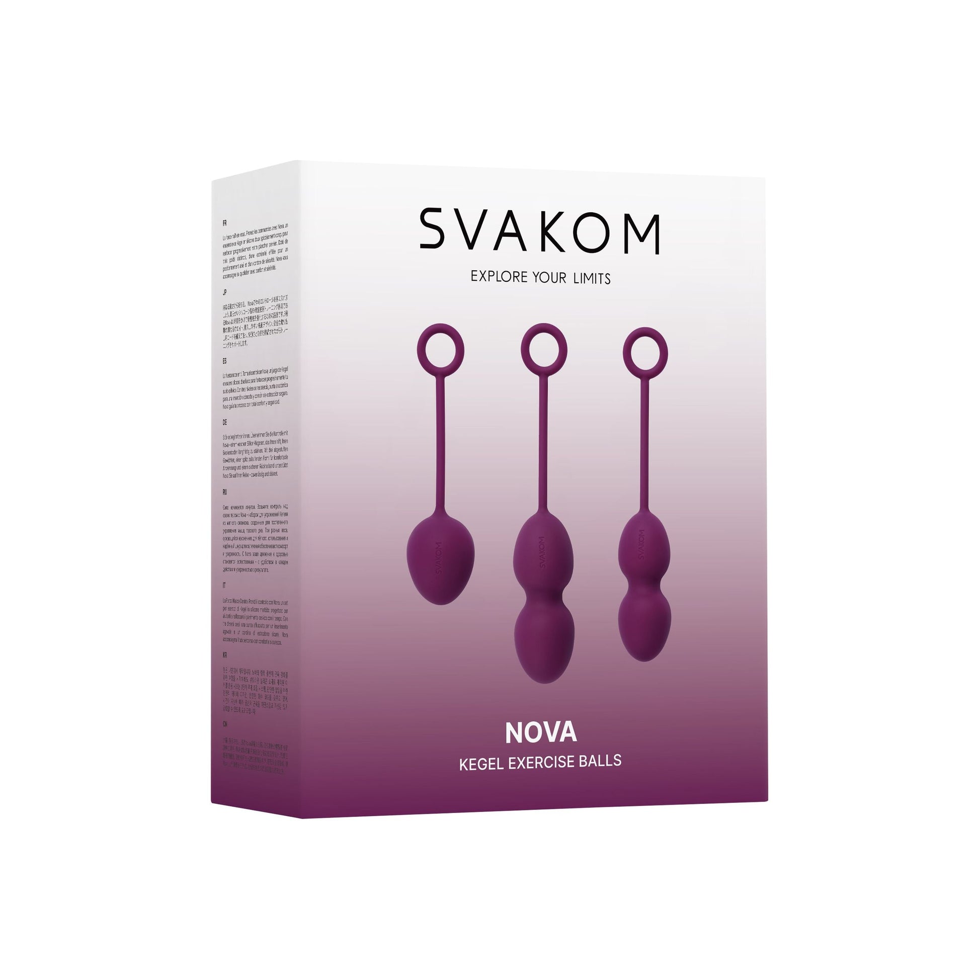 SVAKOM - Nova Love Balls Training Set Violet