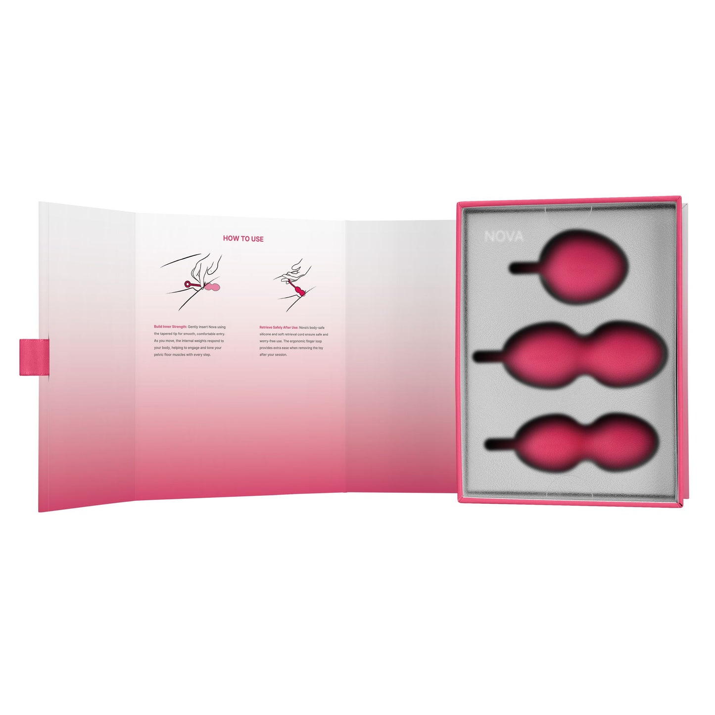 SVAKOM - Nova Love Balls Trainings Set - Pink