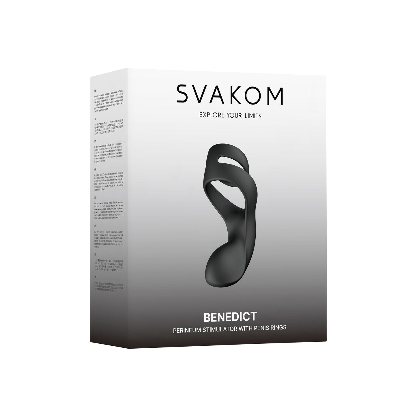 SVAKOM - Benedict Dual Ring Perineum Stimulator - Black