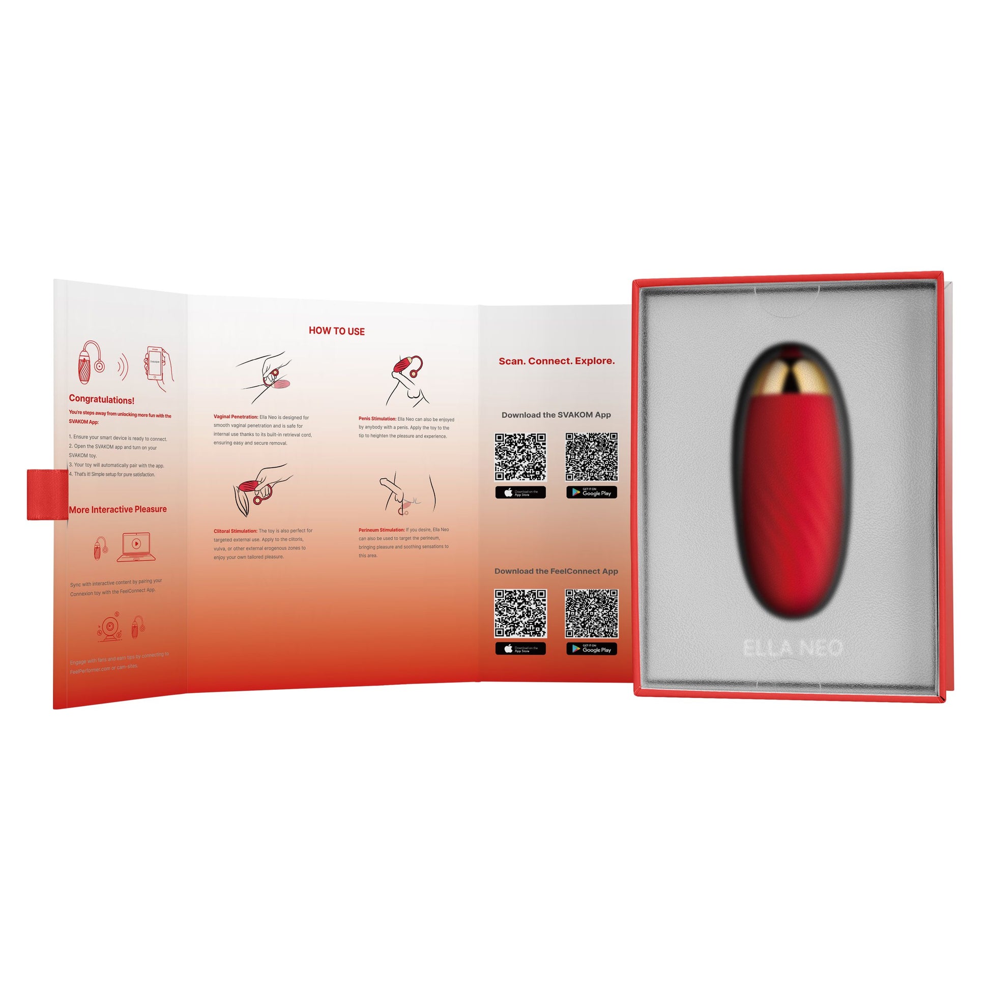 SVAKOM - Ella Neo Vibration Egg App Controlled