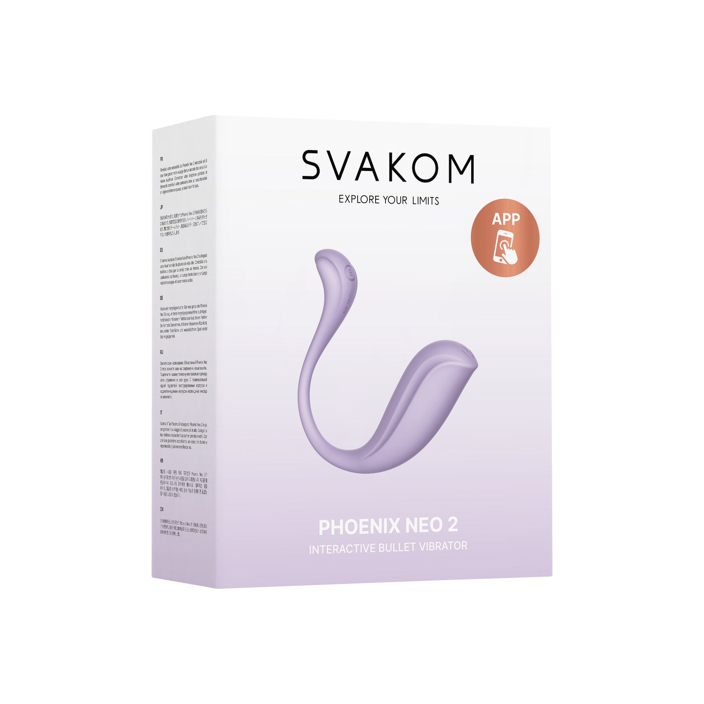 Svakom - Phoenix Neo 2 Bullet Vibrator - Lavender – Mini Bullet Vibrator