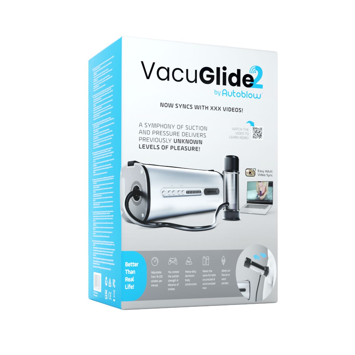 Autoblow – VacuGlide 2 Milking Machine – Video Sync – Automatic Masturbator