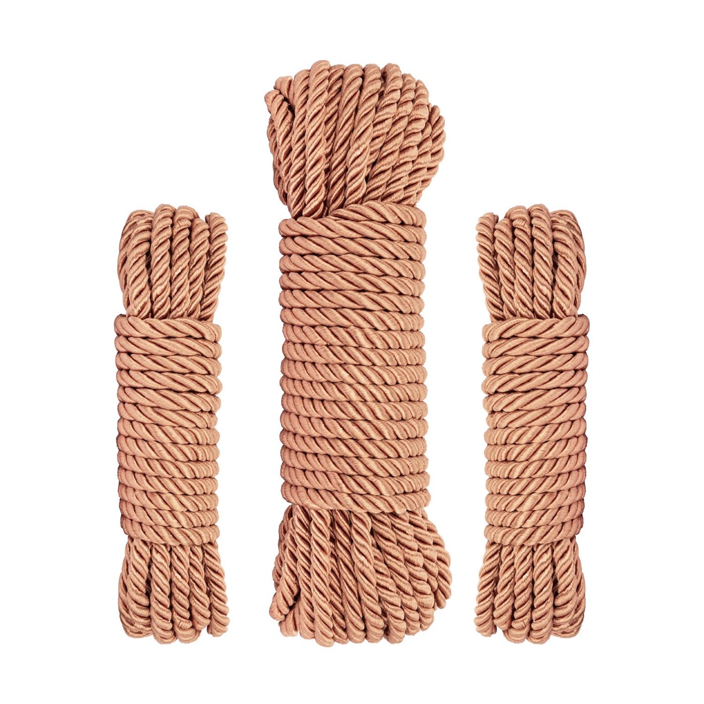 Rosy Gold – Rope Set – Luxury Bondage Ropes – Shibari Bondage Rope