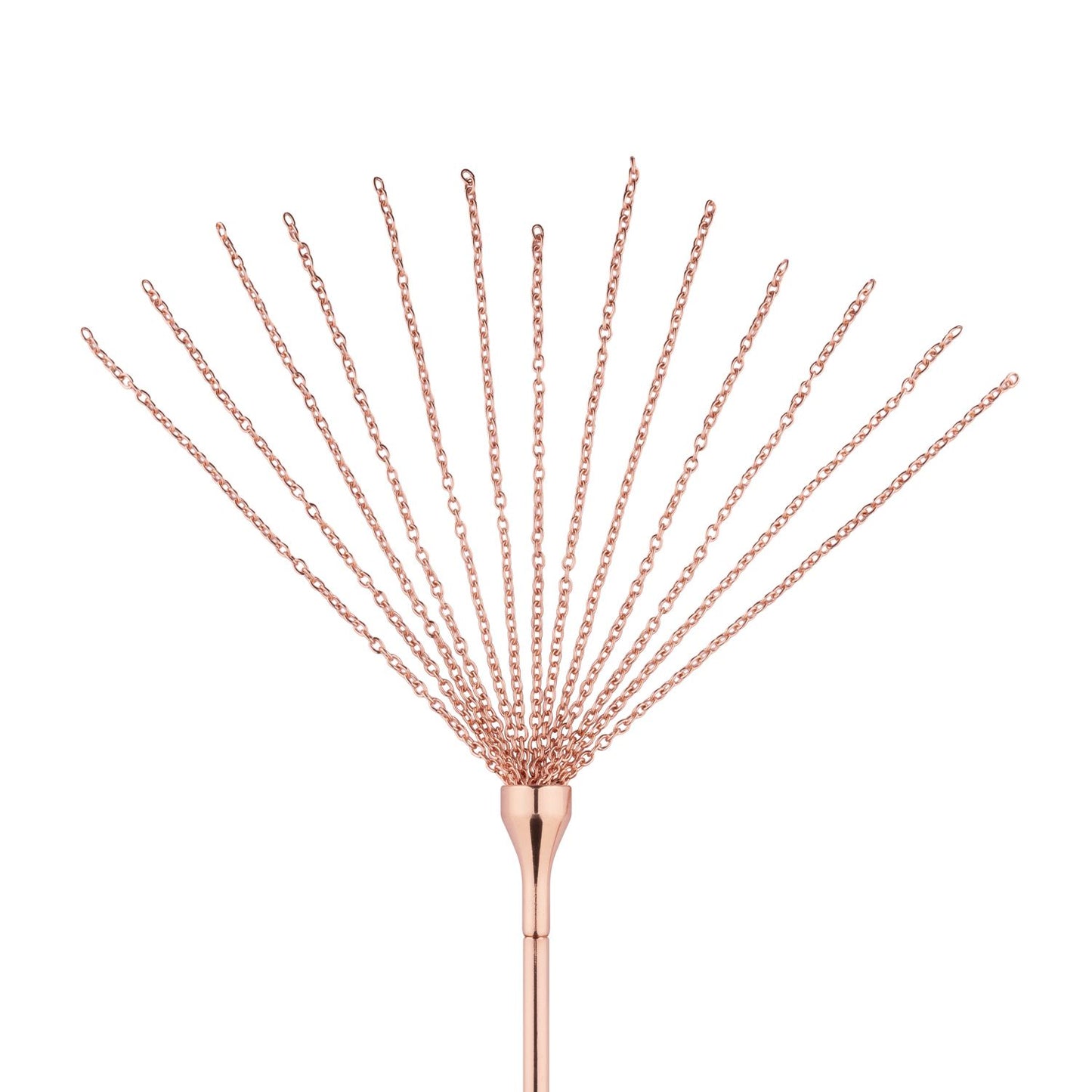 Rosy Gold - Feather Tickler & Whip - Rosegold – Flogger