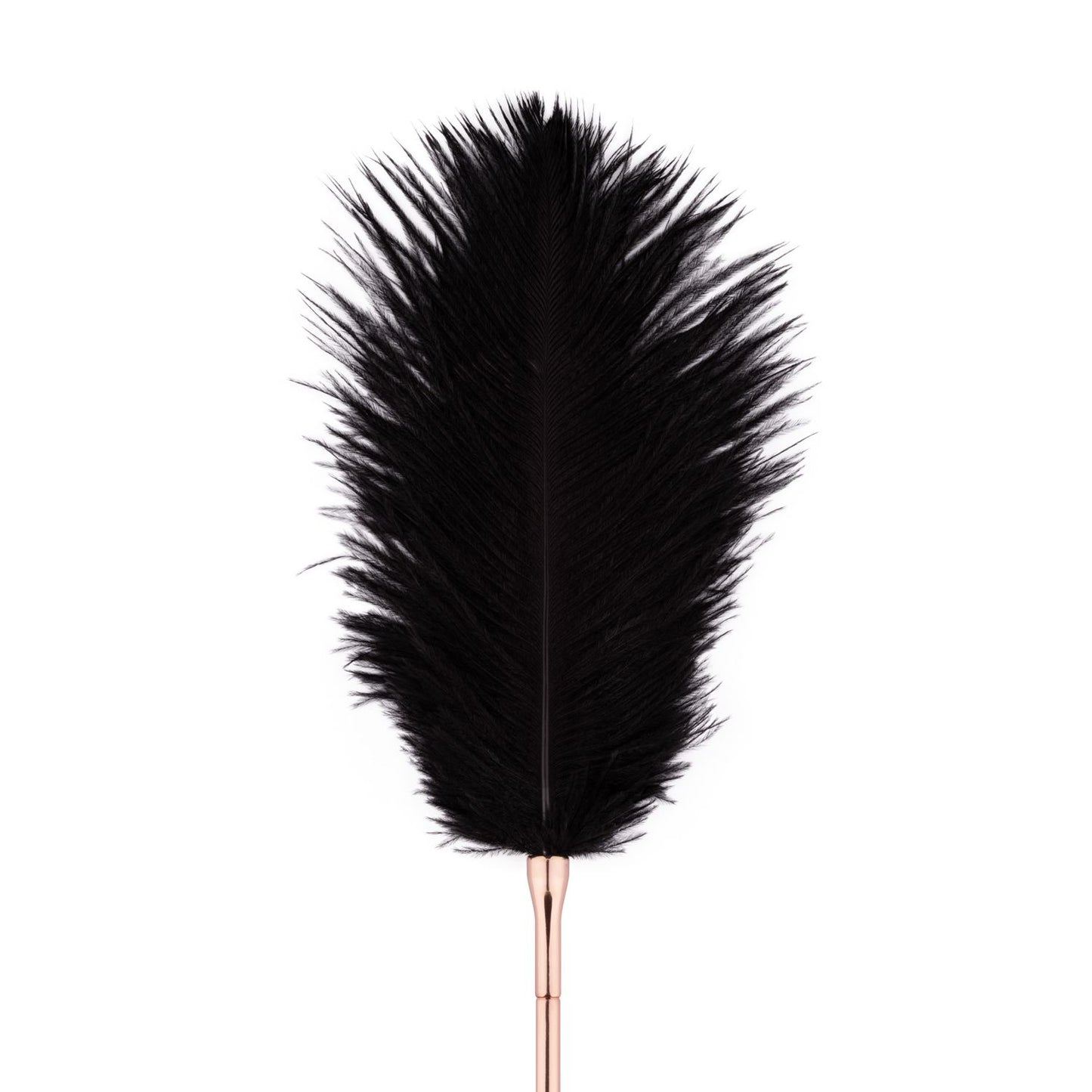 Rosy Gold - Feather Tickler & Whip - Rosegold – Flogger