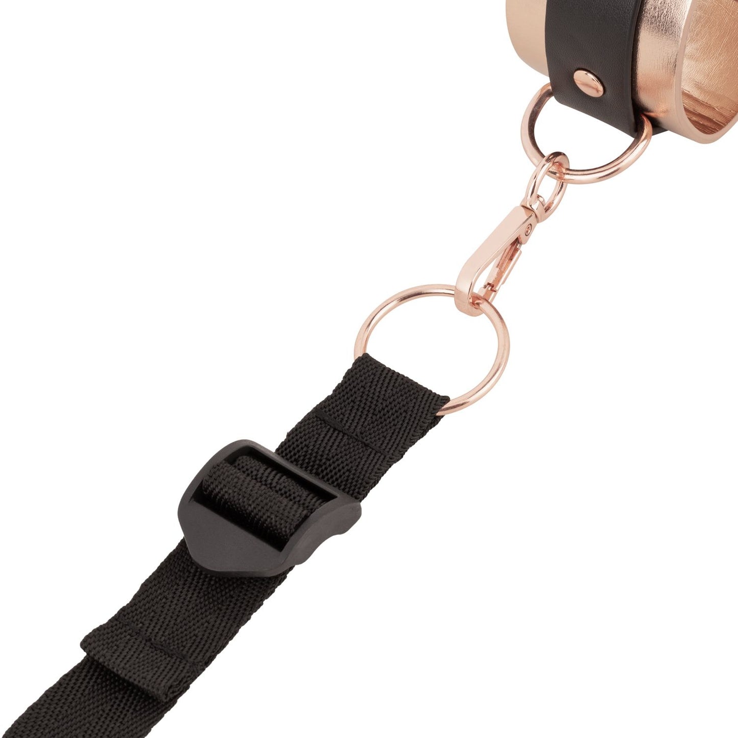 Rosy Gold - Under-Mattress Restraint Set - Black – Bondage Kit
