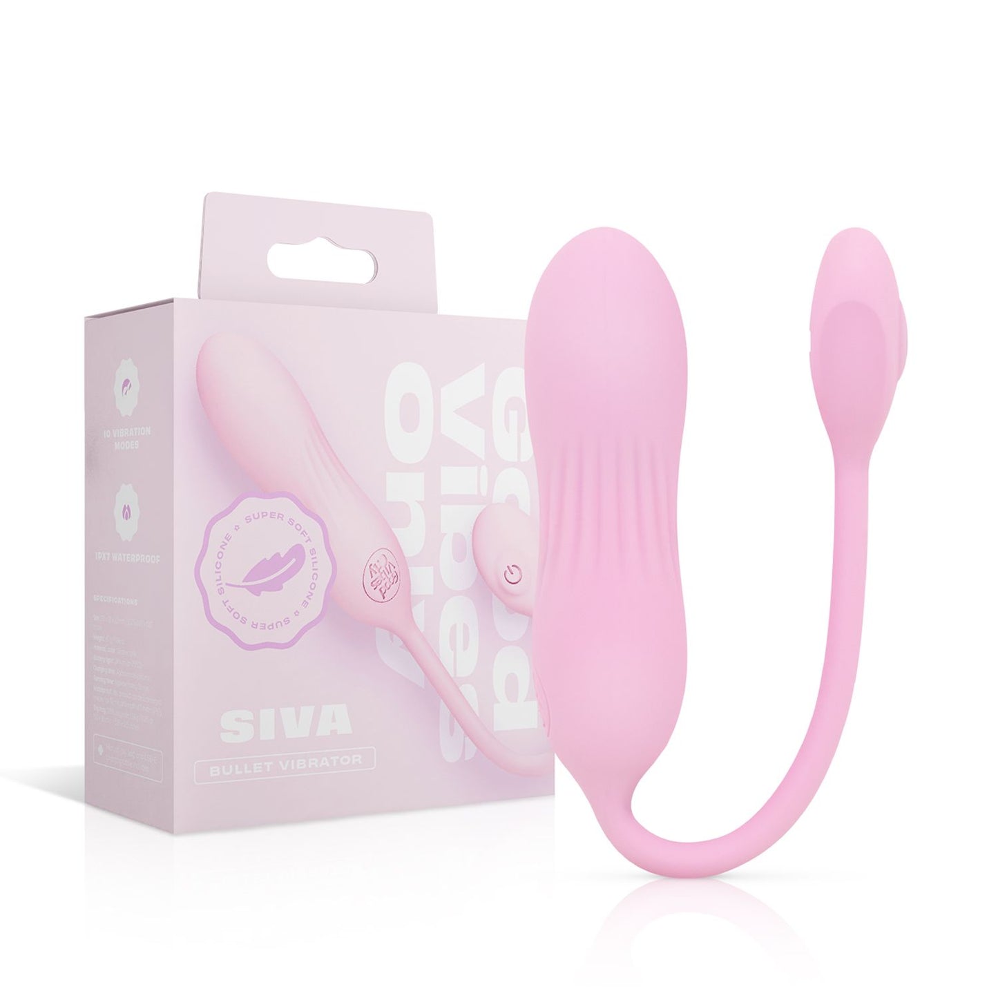 Good Vibes Only - Bullet Vibrator - Soft Silicone - Pink – Silicone Bullet Vibrator